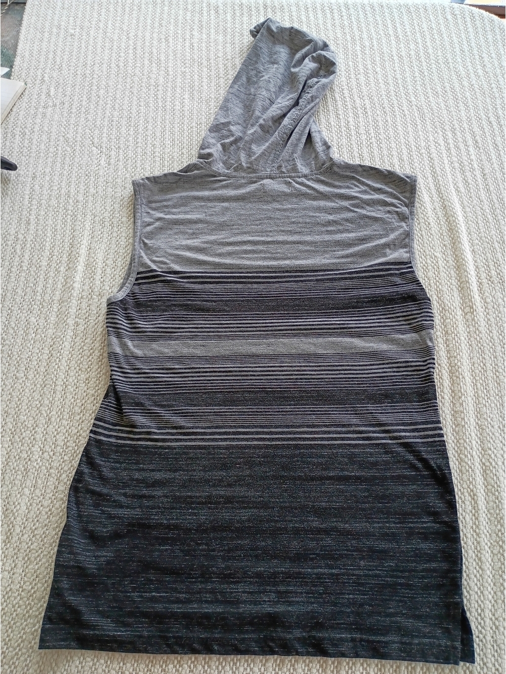 UNIVIBE Sleeveless Hooded Tank Top XL